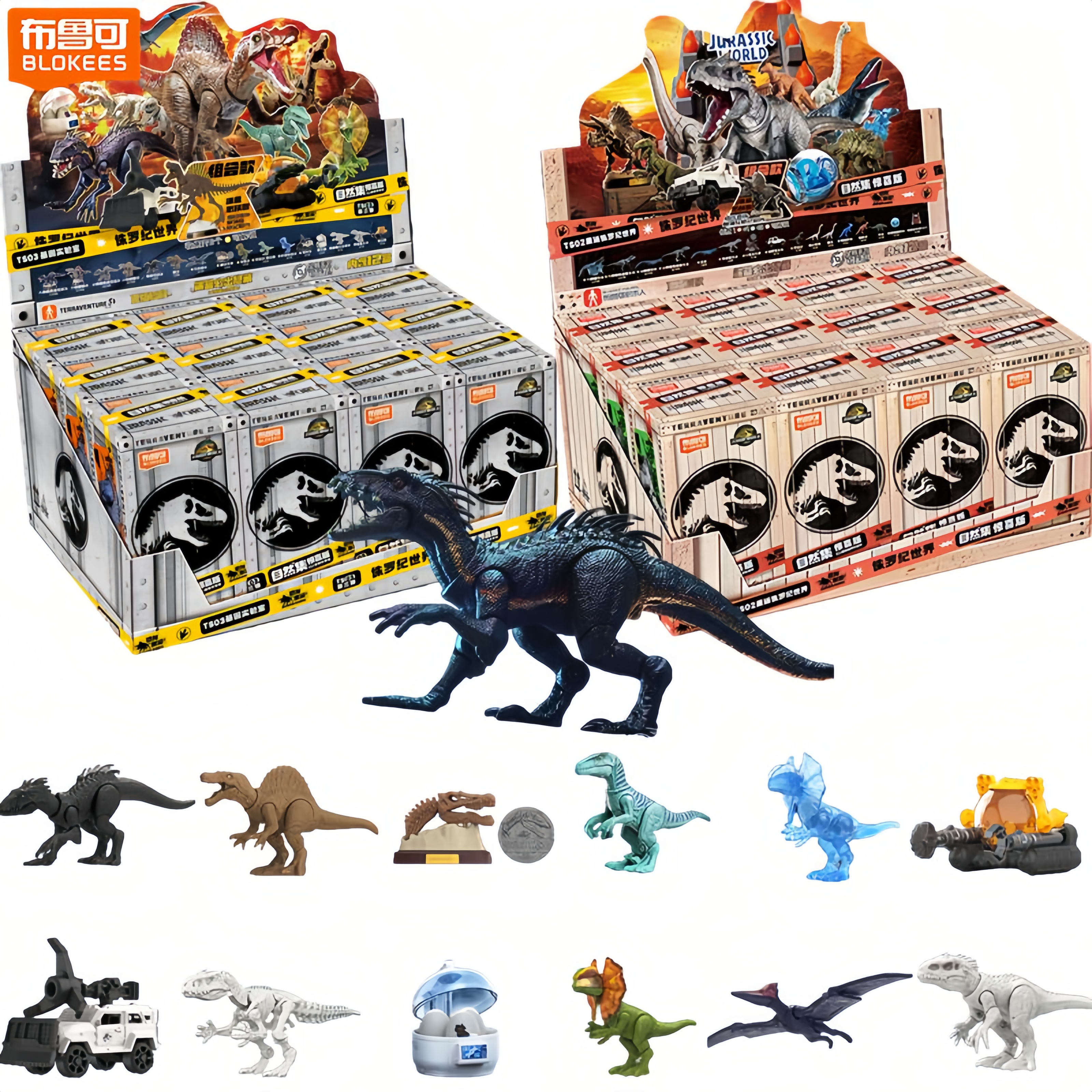 Blokees Jurassic World Dinosau - Model Kit Jurassic Park ulasan dan harga