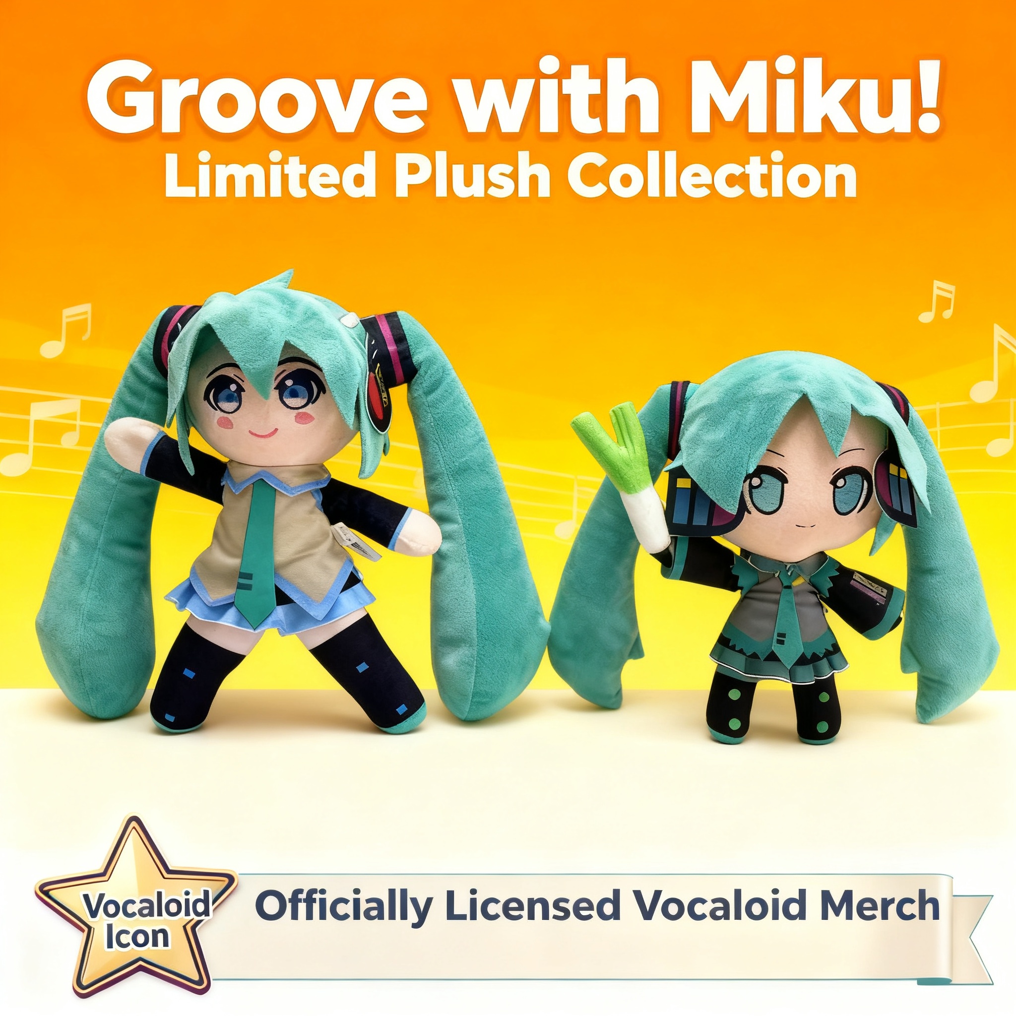 Hatsune Miku Plush Doll with L - Model Kit Hatsune Miku ulasan dan harga