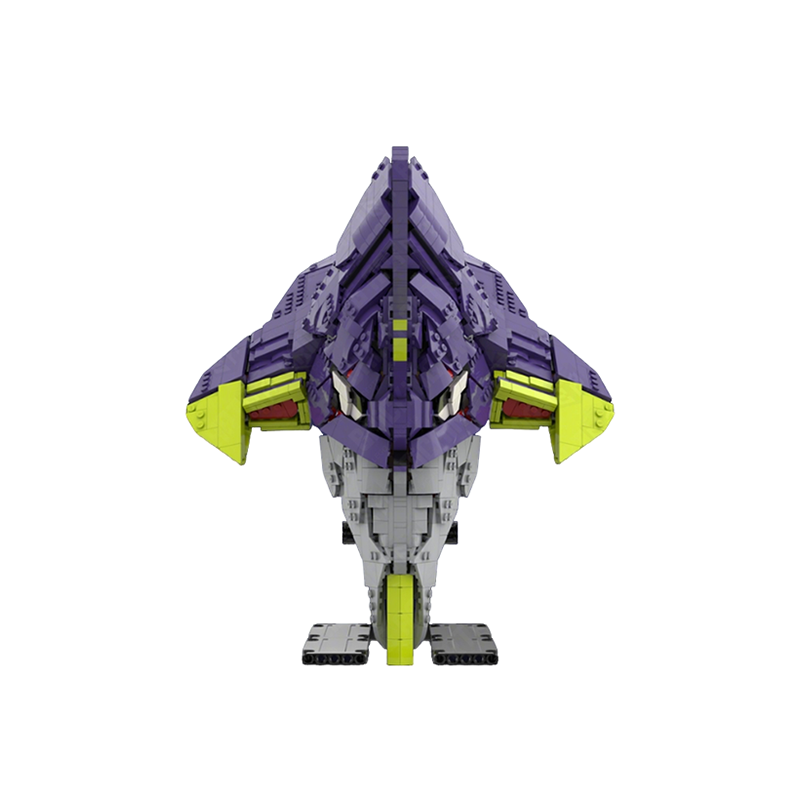 1671pcs MOC Eva 01 Head Evange - Model Kit Evangelion Bandai ulasan dan harga