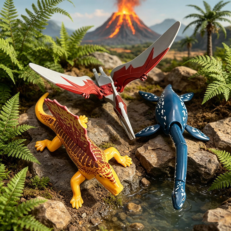 Jurassic Dino Building Blocks  - Model Kit Jurassic Park ulasan dan harga
