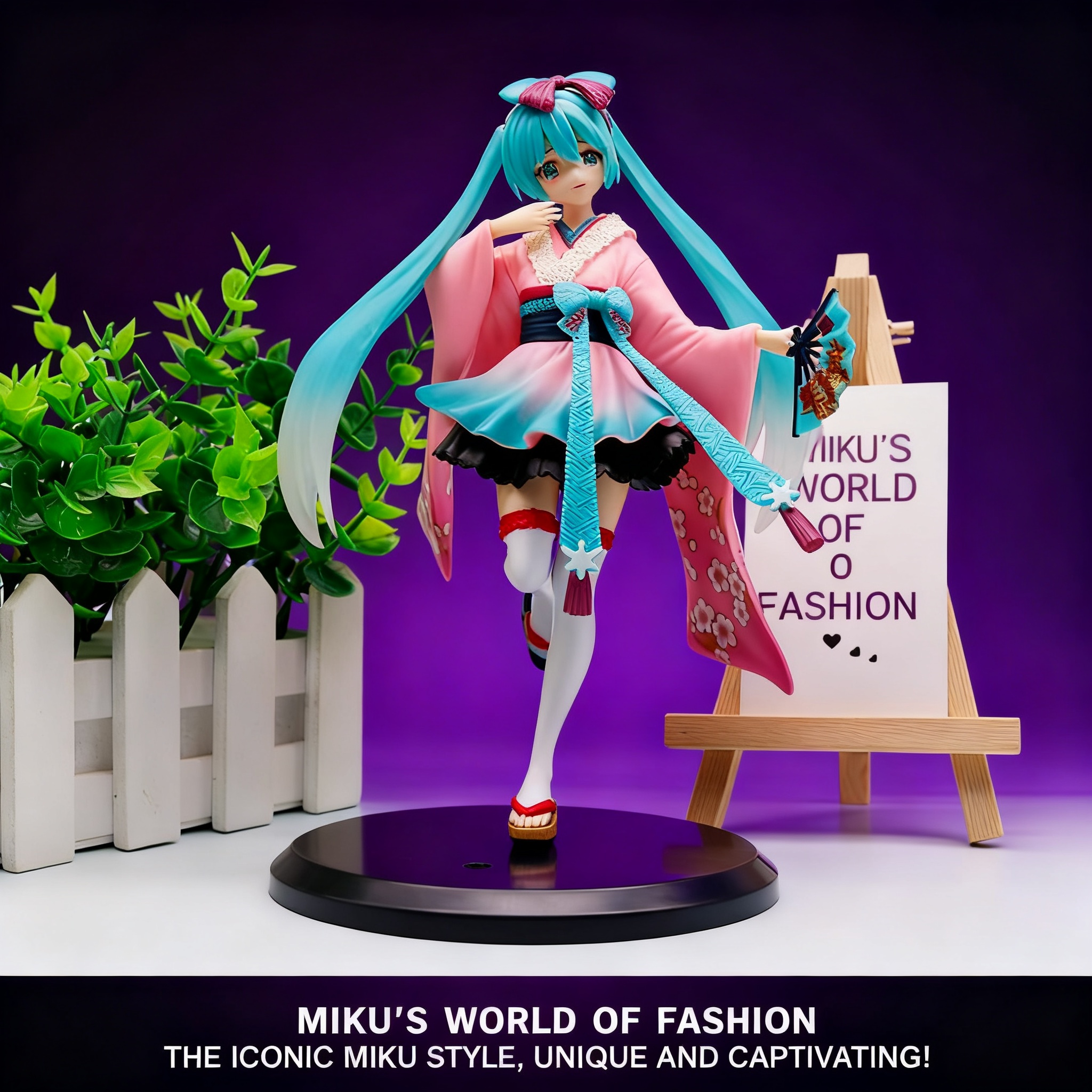 Miku Hatsune Anime Figure Kimo - Model Kit Hatsune Miku ulasan dan harga