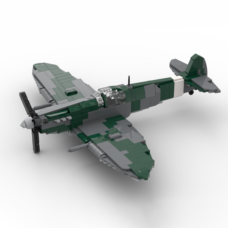 559 Pcs Customize Build Blocks - Model Kit Spitfire ulasan dan harga