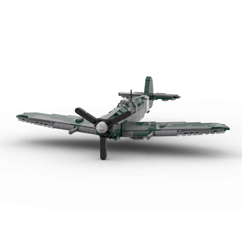 559 Pcs Customize Build Blocks - Model Kit Spitfire ulasan dan harga