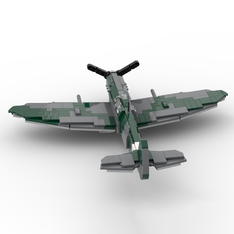 559 Pcs Customize Build Blocks - Model Kit Spitfire ulasan dan harga