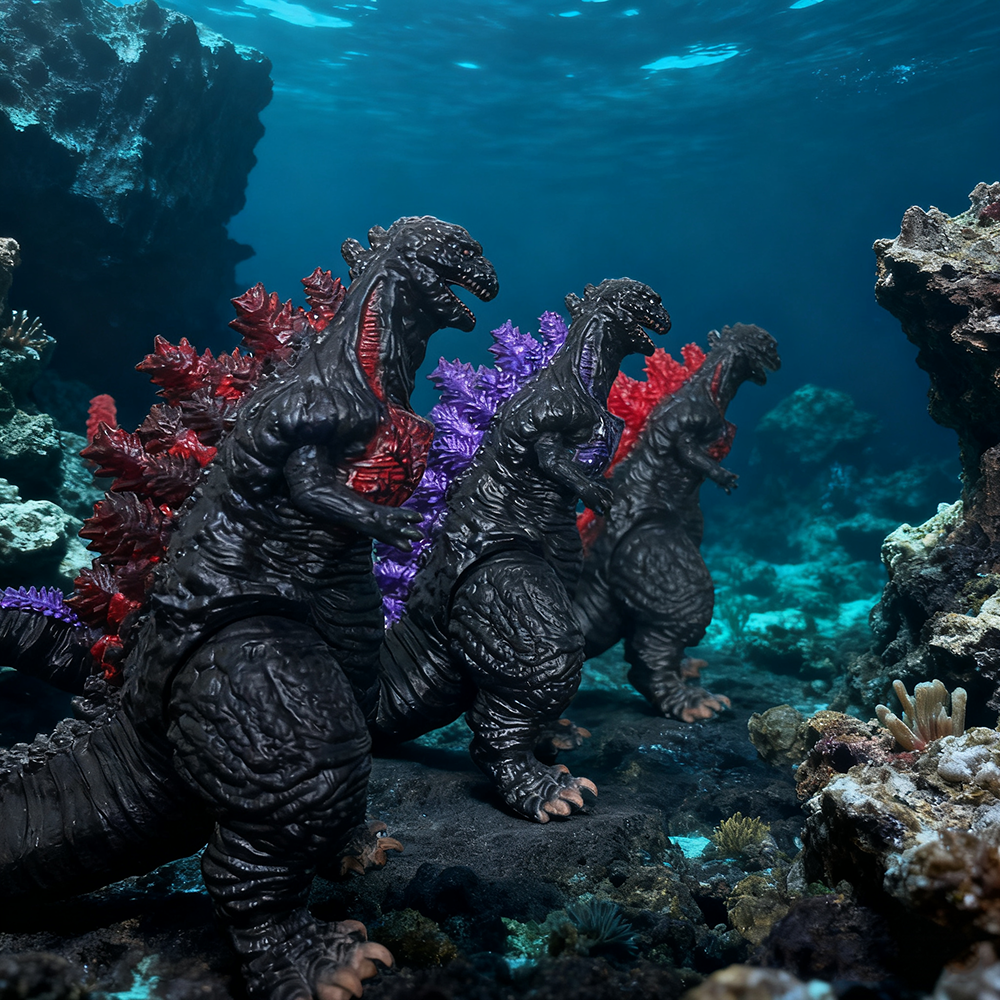 Shin Godzilla Red Lotus Soft G - Model Kit Pacific Rim ulasan dan harga