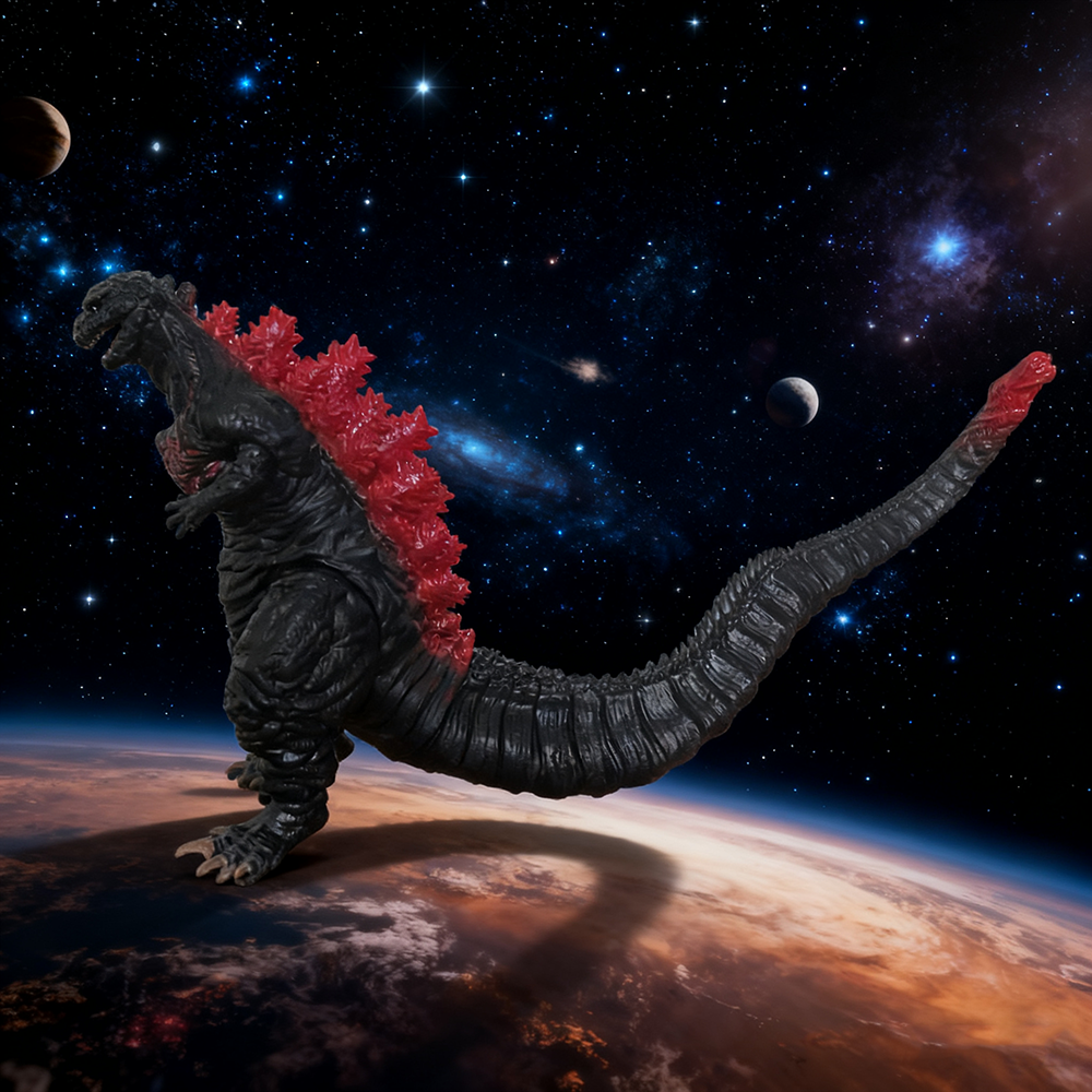 Shin Godzilla Red Lotus Soft G - Model Kit Pacific Rim ulasan dan harga