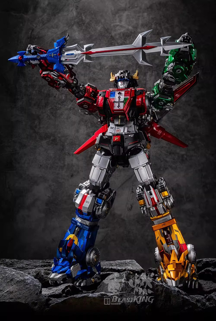 In Stock REBORN 01 BEASTKING B - Model Kit Mazinger ulasan dan harga