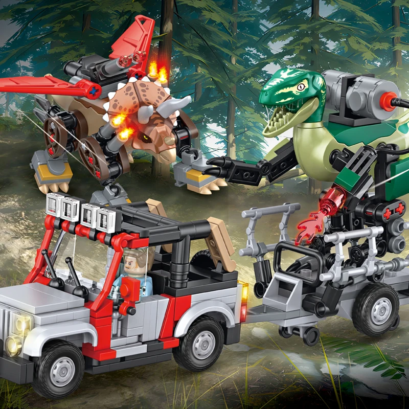 Mechanical Dinosaur Car Buildi - Model Kit Jurassic Park ulasan dan harga