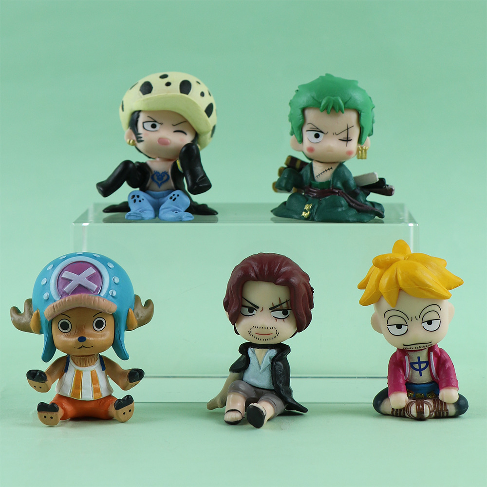 10PCS One Piece Figures Set Lu - Model Kit Judge ulasan dan harga