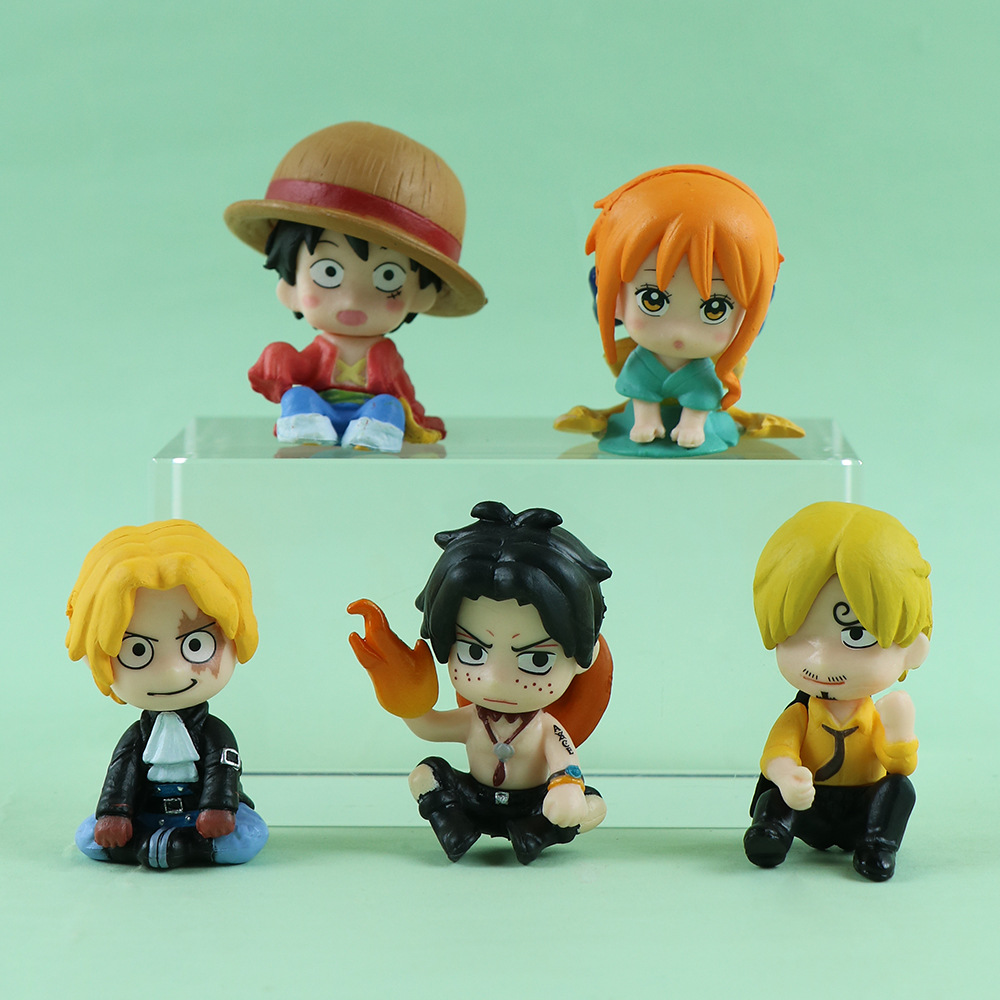 10PCS One Piece Figures Set Lu - Model Kit Judge ulasan dan harga