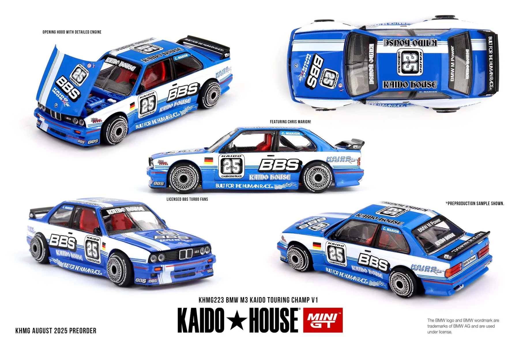 Kaido House x MINI GT 1:64 BMW - Model Kit Bmw ulasan dan harga
