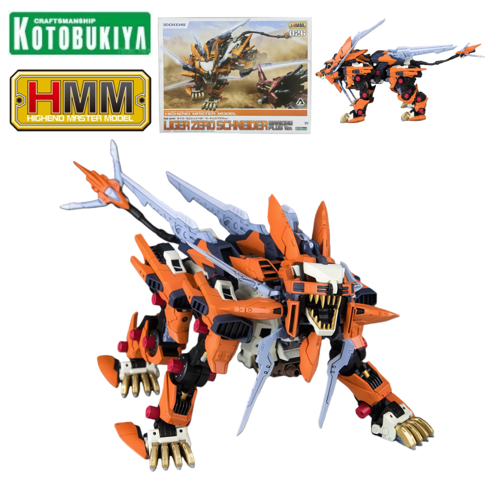 Kotobukiya HMM Zoids RZ-041 Li - Model Kit Medabots ulasan dan harga