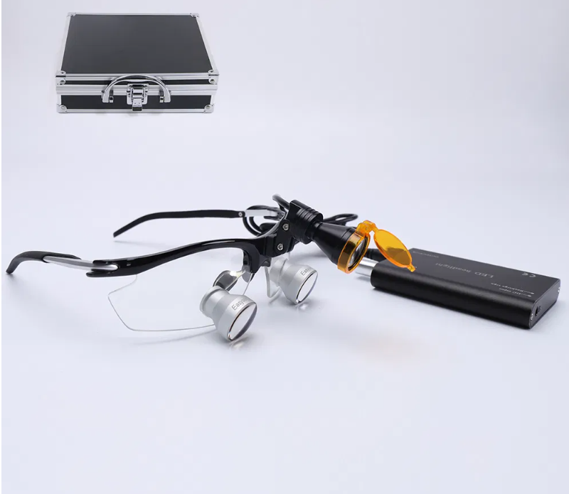 Customized PD Dental loupes 3. - Magnifier With Light ulasan dan harga