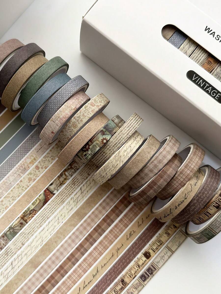 20pcs/Pack Cute Washi Tape, Th - Masking Tape Thin ulasan dan harga