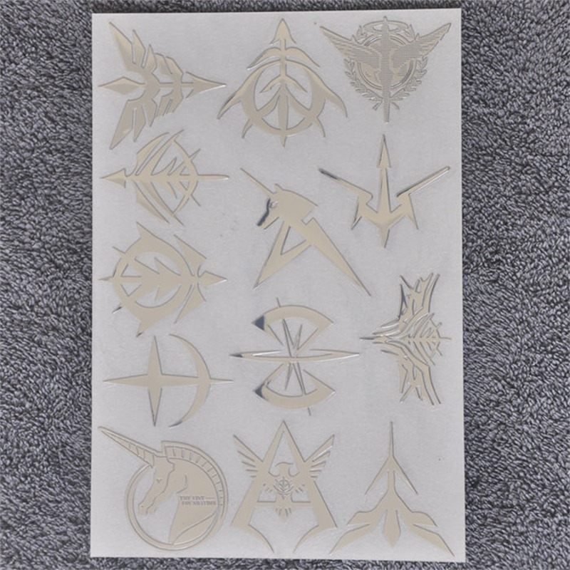 New Gundam Metal Stickers Anim - Model Kit Code Geass ulasan dan harga