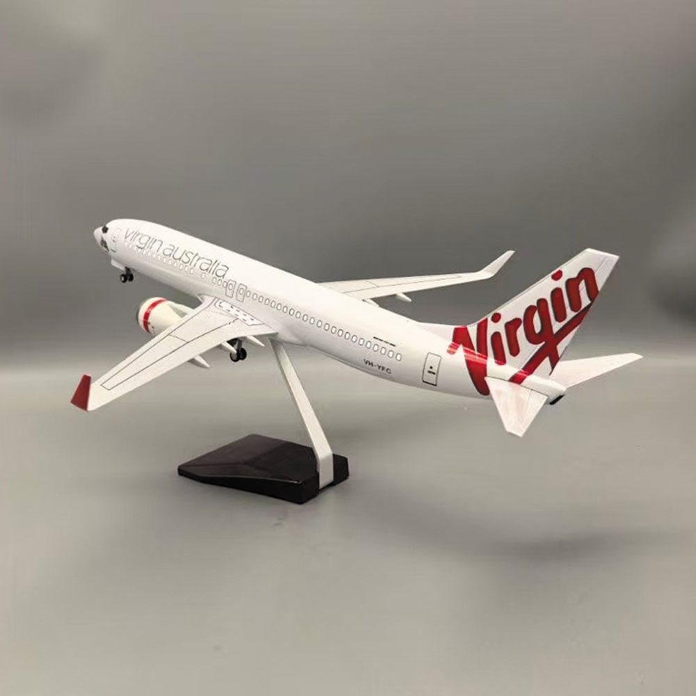 1:85 Scale Plane B737-800 Virg - Model Kit Medabots ulasan dan harga