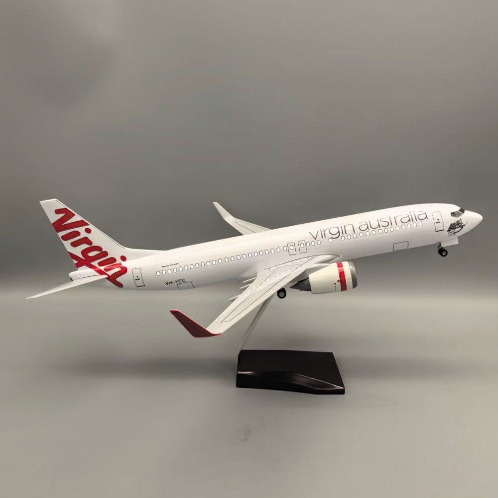 1:85 Scale Plane B737-800 Virg - Model Kit Medabots ulasan dan harga