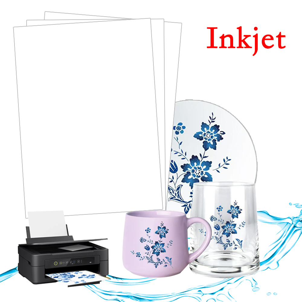 A4 10/20Pcs Inkjet Waterslide  - Waterslide Decal Paper ulasan dan harga