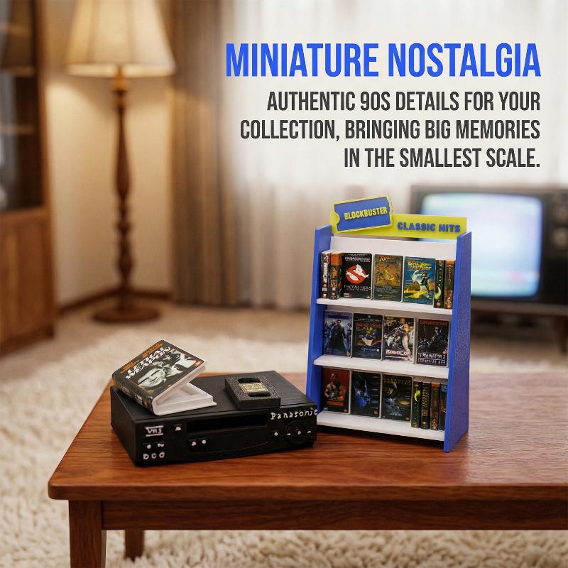 Dollhouse Miniature 1/12 Retro - Model Kit Vintage ulasan dan harga