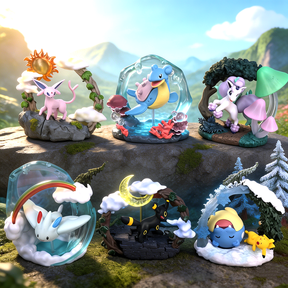 6cm Anime 6pcs/set Pokemon Fig - Model Kit Umbreon ulasan dan harga
