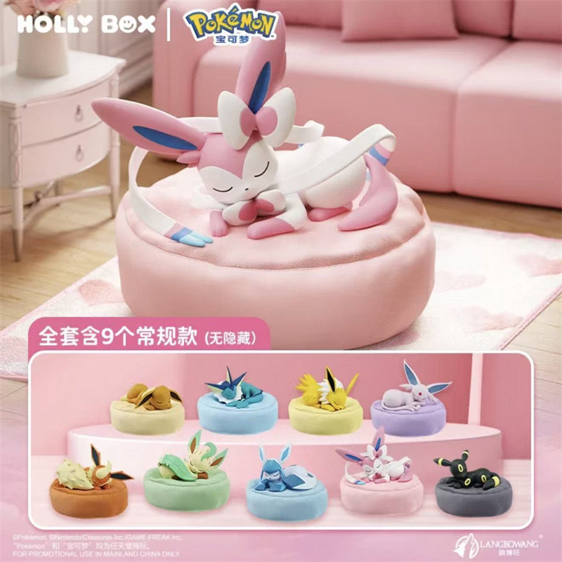 9pcs Anime Pokémon Eeveelution - Model Kit Umbreon ulasan dan harga