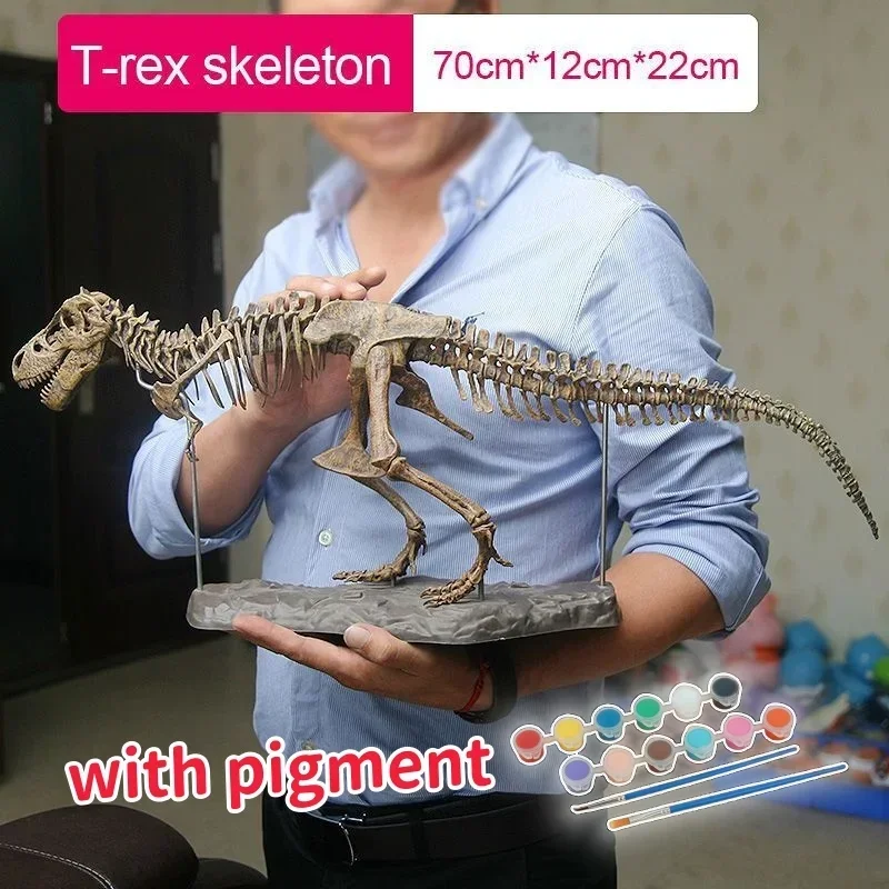 Large DIY Dinosaur Skeleton To - Model Kit Jurassic Park ulasan dan harga