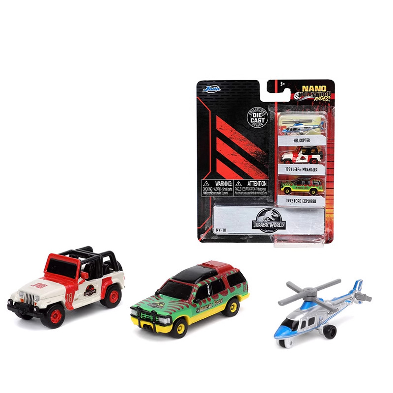 JADA Jurassic Park 1:128 mini  - Model Kit Jurassic Park ulasan dan harga