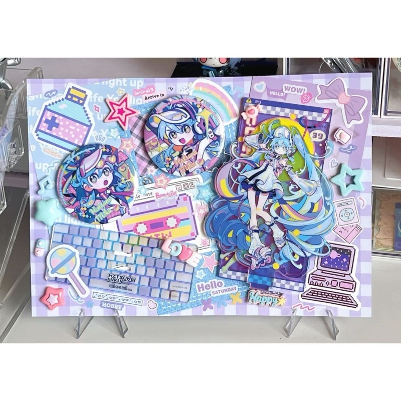 Hatsune Miku Acrylic Stand Fig - Model Kit Hatsune Miku ulasan dan harga