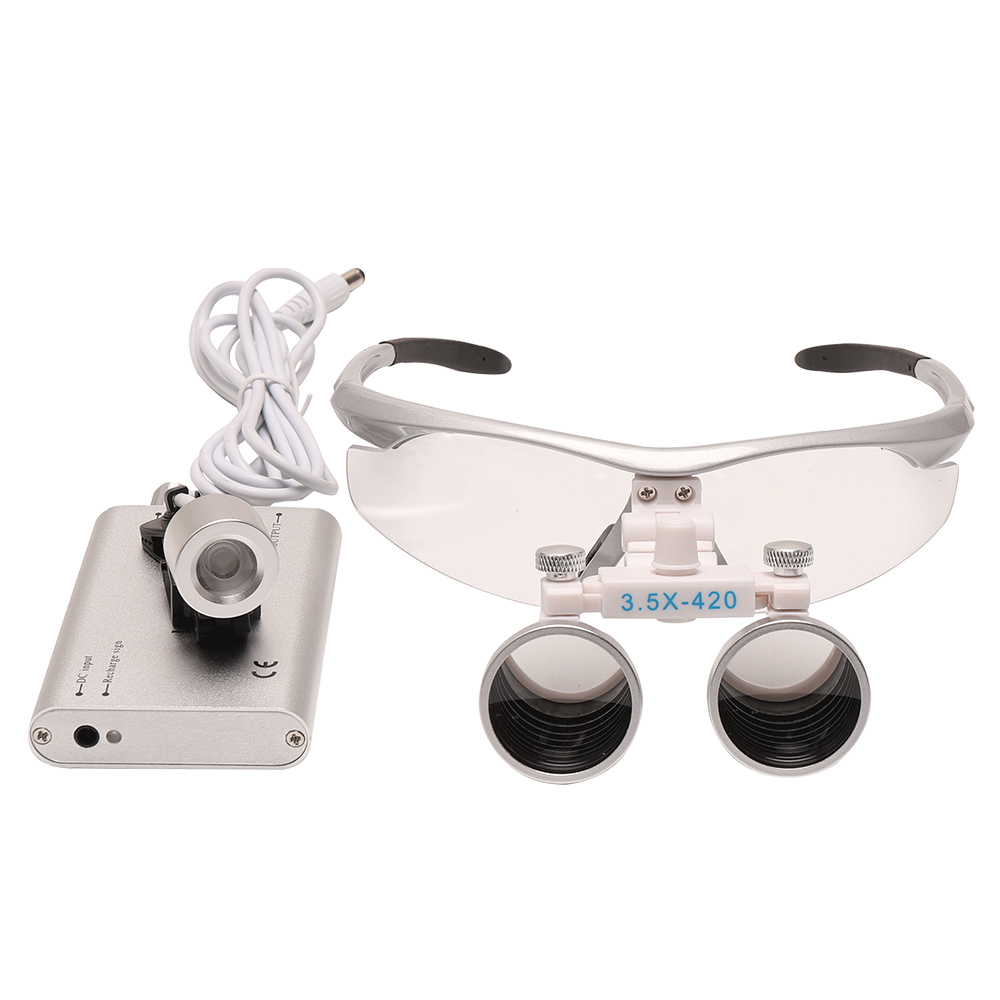 3.5X Magnifiers With LED Headl - Magnifier With Light ulasan dan harga