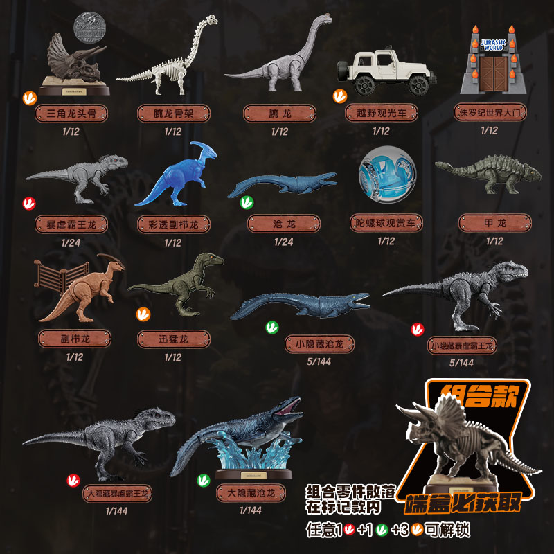BLOKEES Original Jurassic Worl - Model Kit Jurassic Park ulasan dan harga