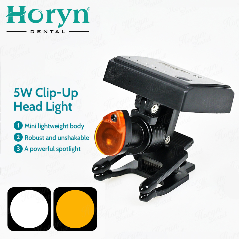 Dental 5W Wireless LED Headlig - Magnifier With Light ulasan dan harga