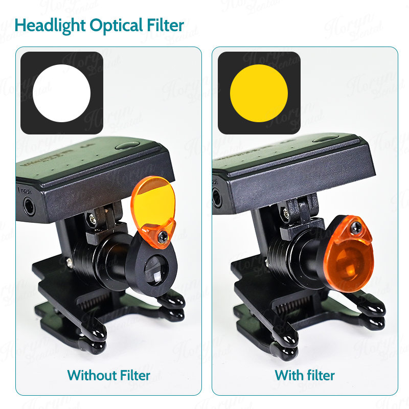 Dental 5W Wireless LED Headlig - Magnifier With Light ulasan dan harga