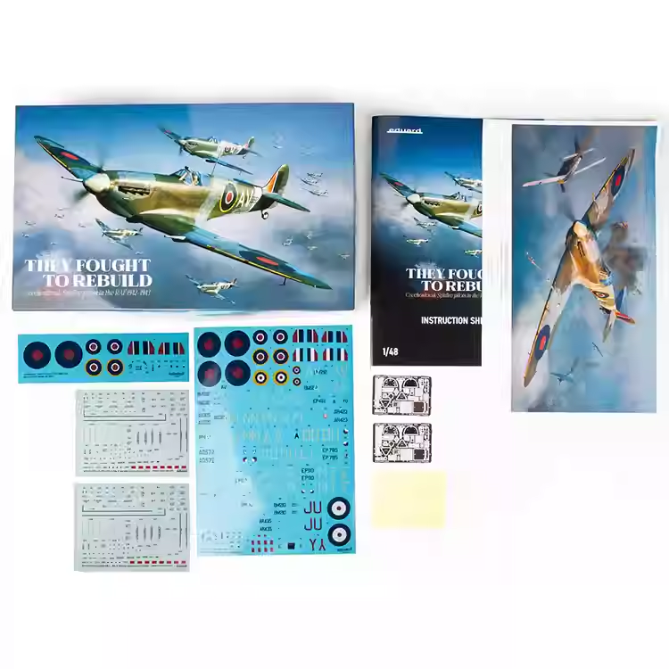 Eduard Plastic Assembled Aircr - Model Kit Spitfire ulasan dan harga