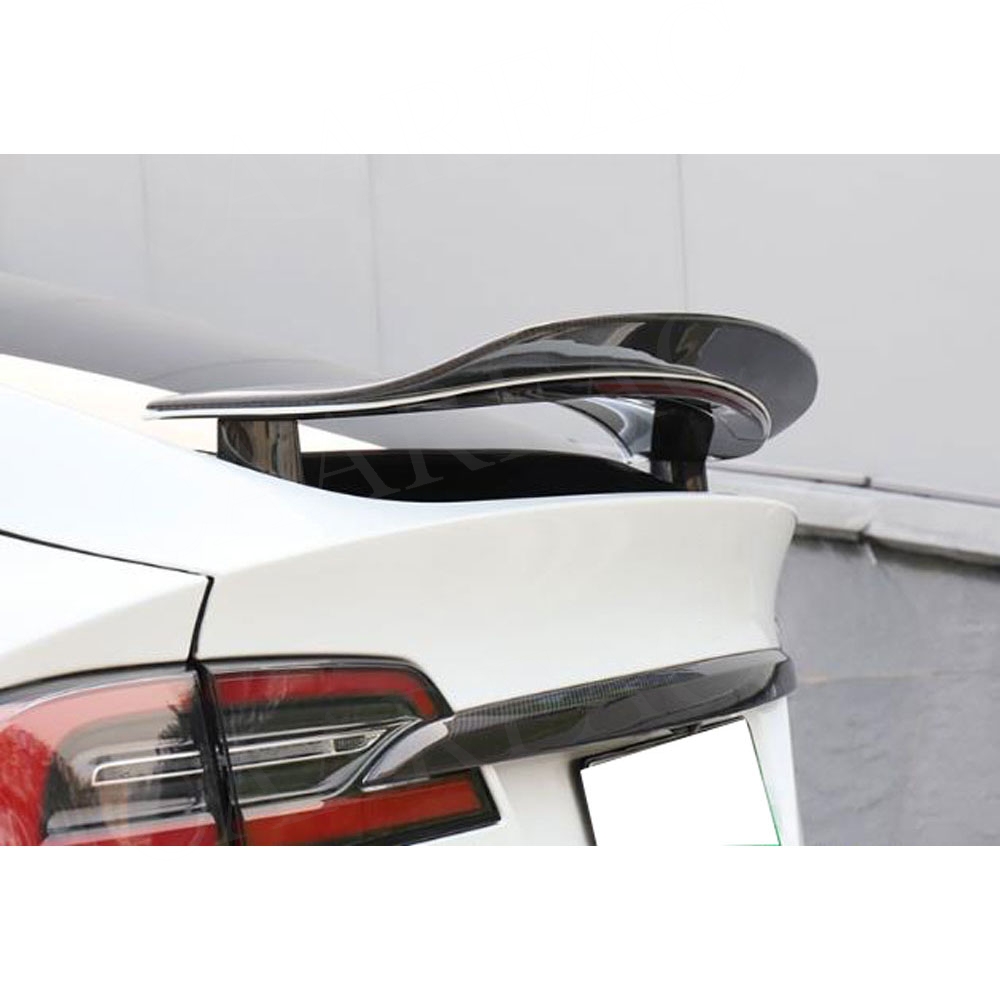 Carbon Fiber Rear Racing Spoil - Model Kit X Wing ulasan dan harga