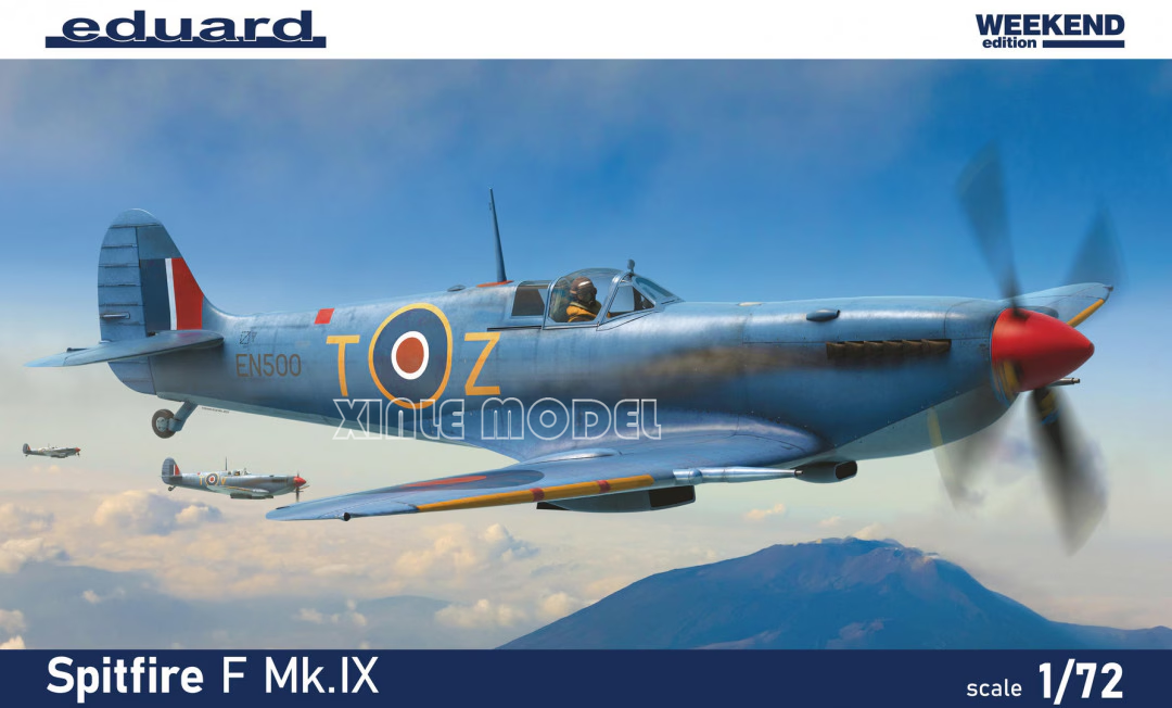 Eduard Plastic Assembled Aircr - Model Kit Spitfire ulasan dan harga