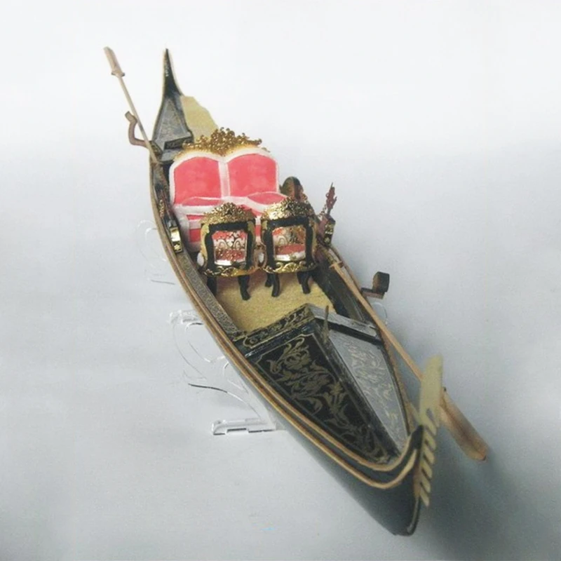Solid Wood Ship Model Assembly - Model Kit Yacht ulasan dan harga