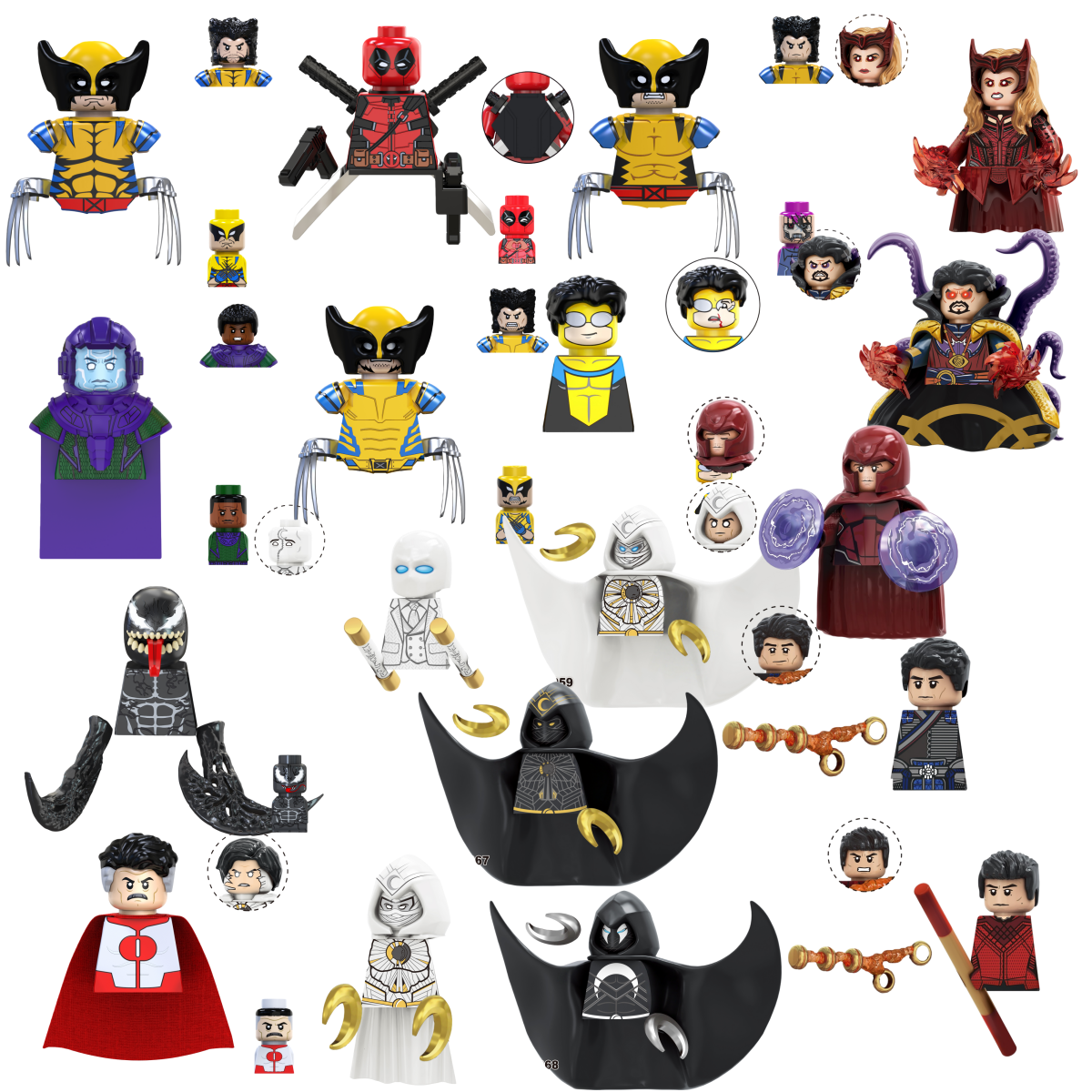 Blind Box Mini Building Blocks - Model Kit Box ulasan dan harga