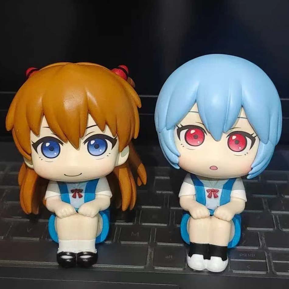 10CM Anime Evangelion Ayanami  - Model Kit Evangelion Bandai ulasan dan harga