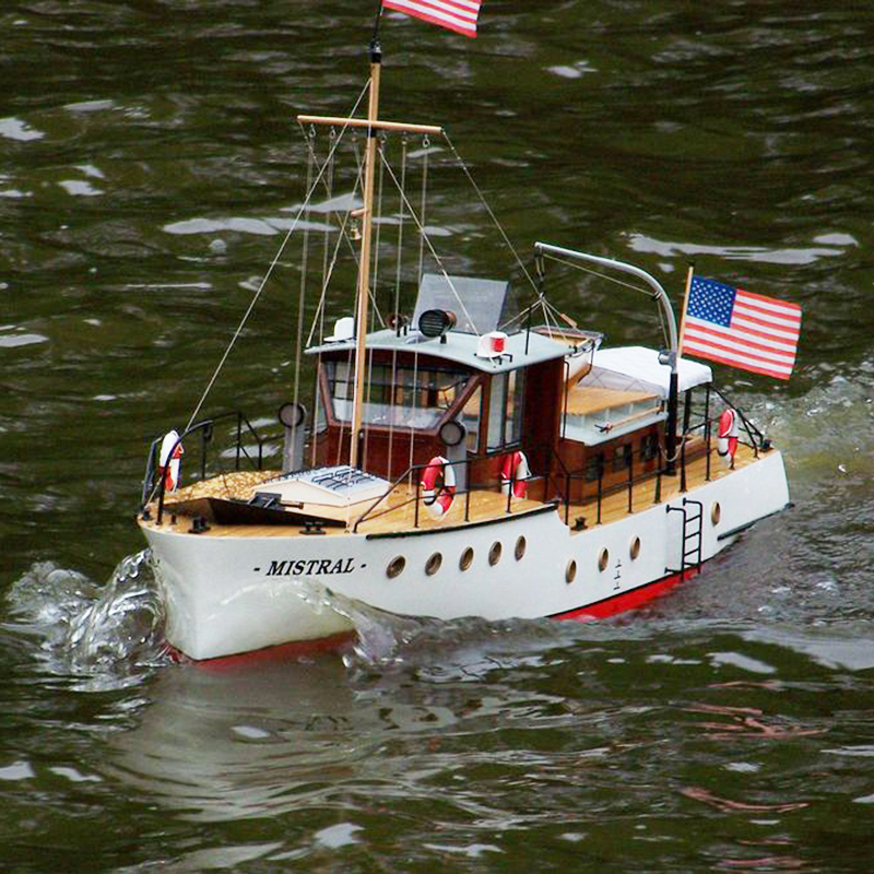 Wooden Yacht Northwest Wind Ba - Model Kit Yacht ulasan dan harga