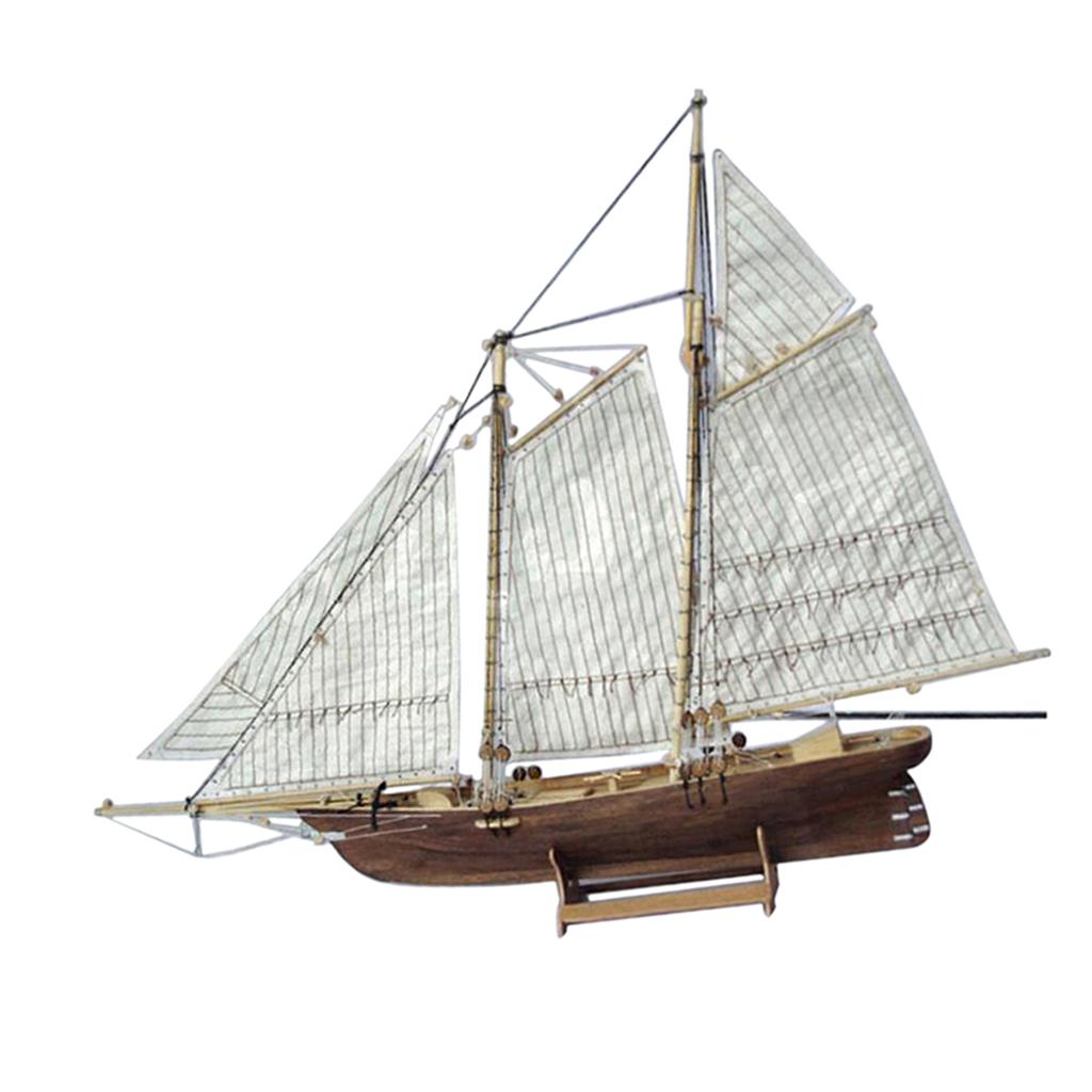 Model Ship Wood Kit Sailboat 3 - Model Kit Yacht ulasan dan harga