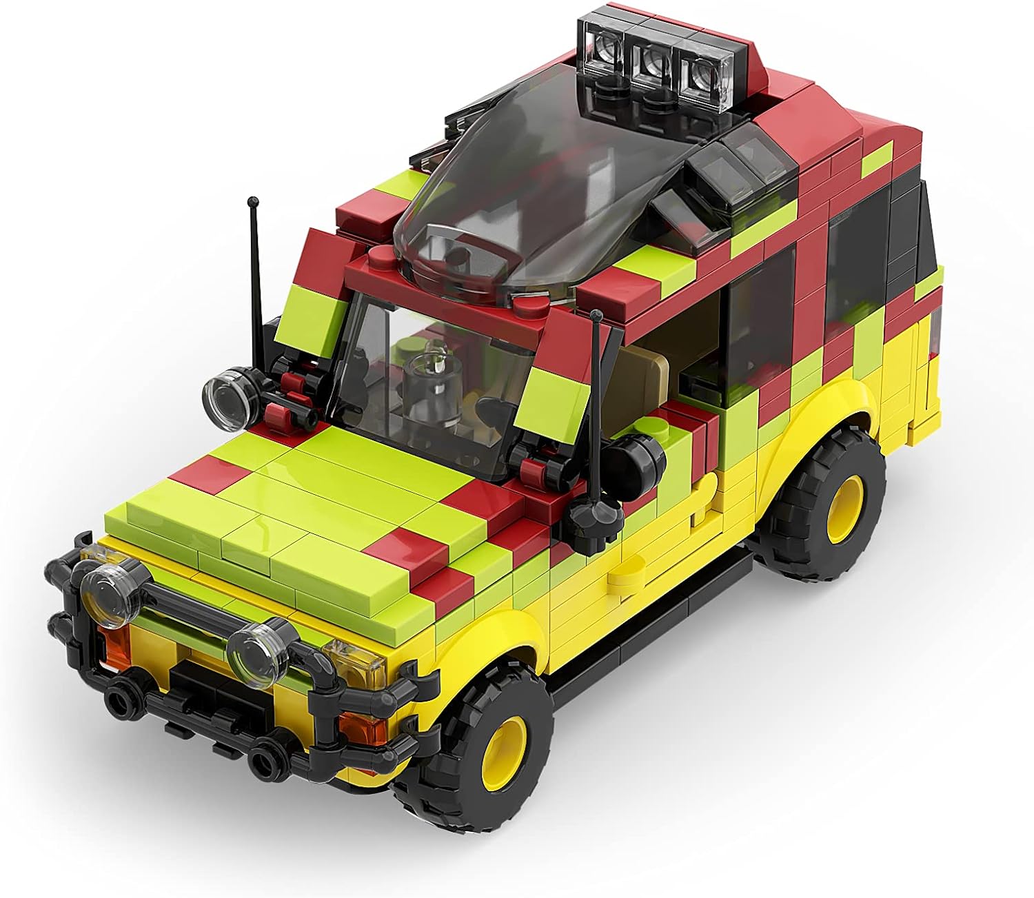 Jurassic Tour Vehicle Building - Model Kit Jurassic Park ulasan dan harga