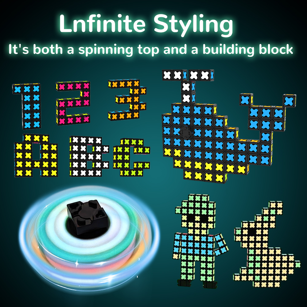 Magnetic Fidget Spinner Toy –  - Model Kit Infinite Dimension ulasan dan harga