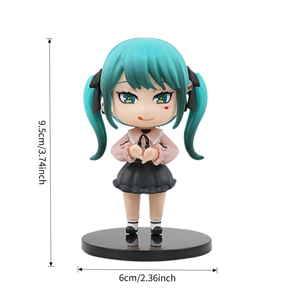 New Hot 6pcs/set Anime new mik - Model Kit Hatsune Miku ulasan dan harga