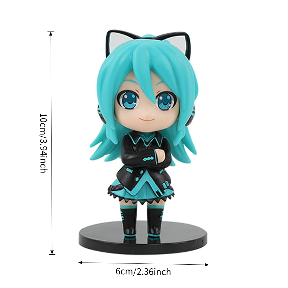 New Hot 6pcs/set Anime new mik - Model Kit Hatsune Miku ulasan dan harga