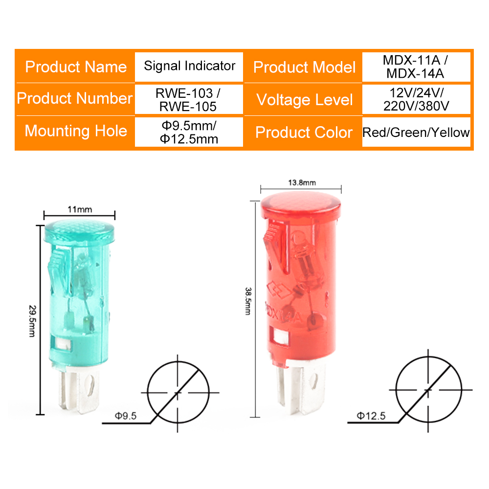 5 PCS Guiding Signal Lamp MDX- - Panel Line Marker ulasan dan harga